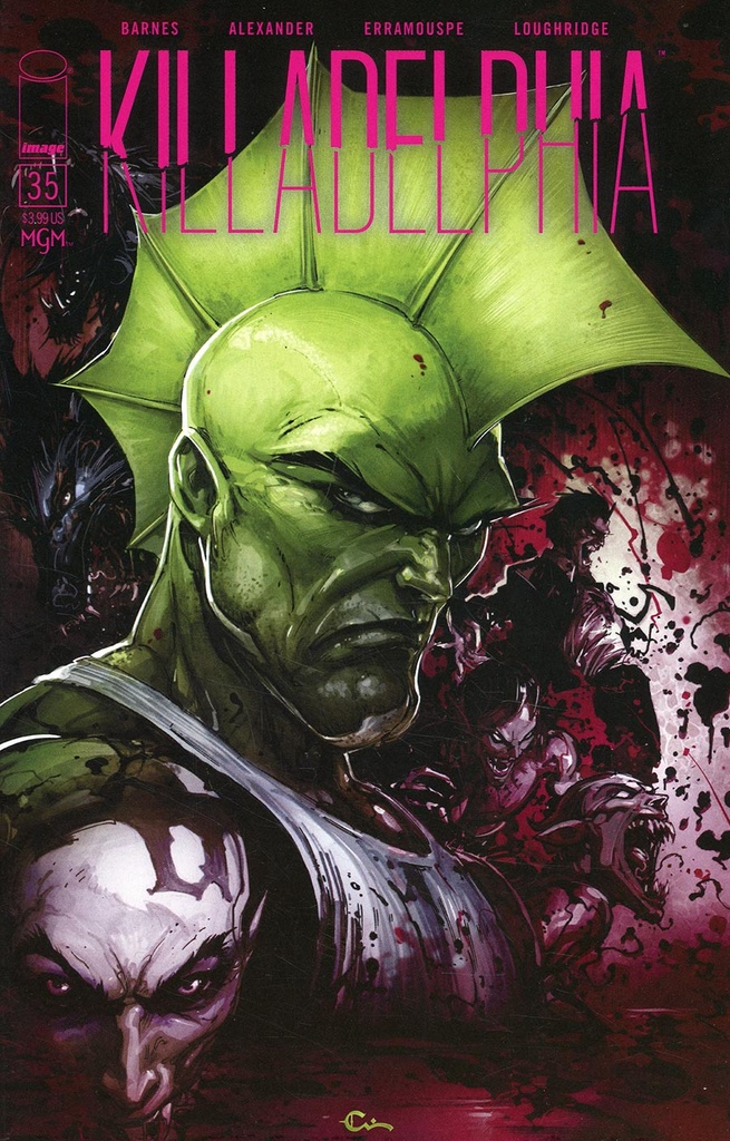 Killadelphia #35 (Cover B Clayton Crain)