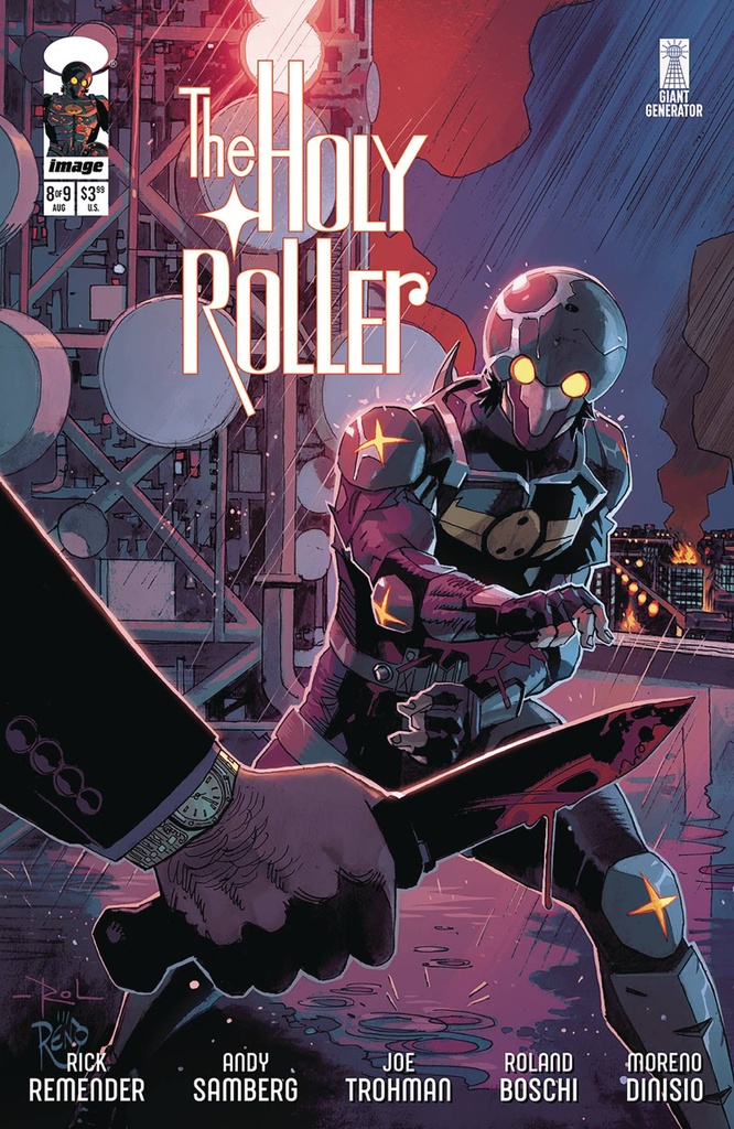 The Holy Roller #8 of 10 (Cover A Roland Boschi & Moreno Dinisio)
