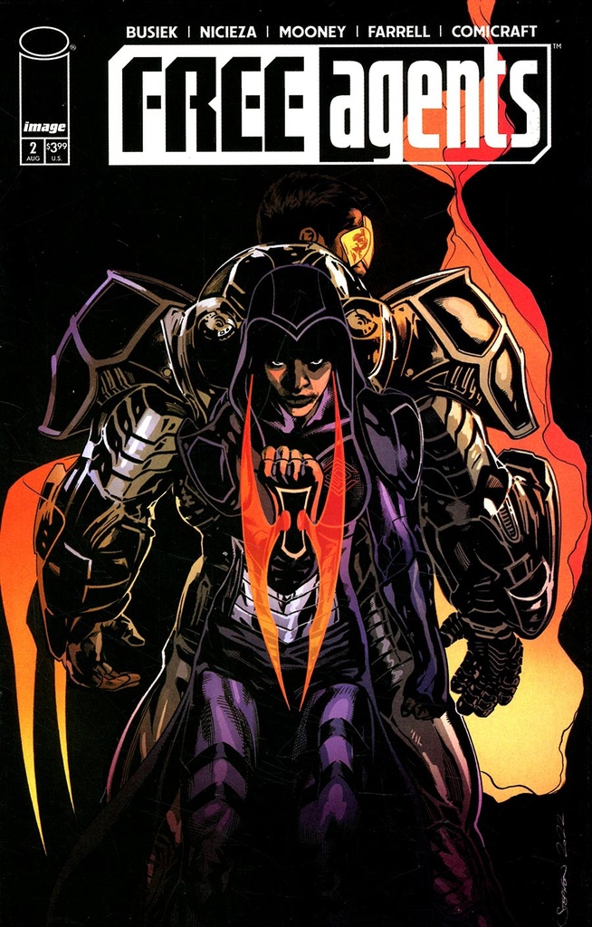Free Agents #2 (Cover A Stephen Mooney & Triona Farrell)