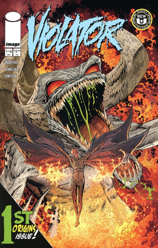 Violator: Origin #1 of 6 (Cover A Piotr Kowalski)
