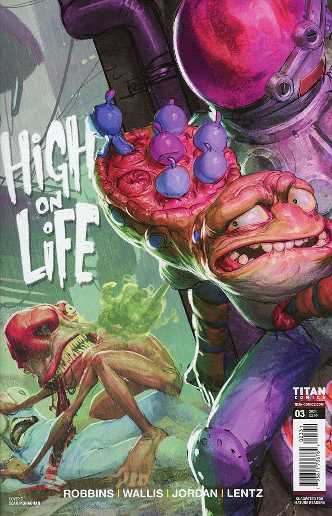 High on Life #3 of 4 (Cover C Sean Monaghan)