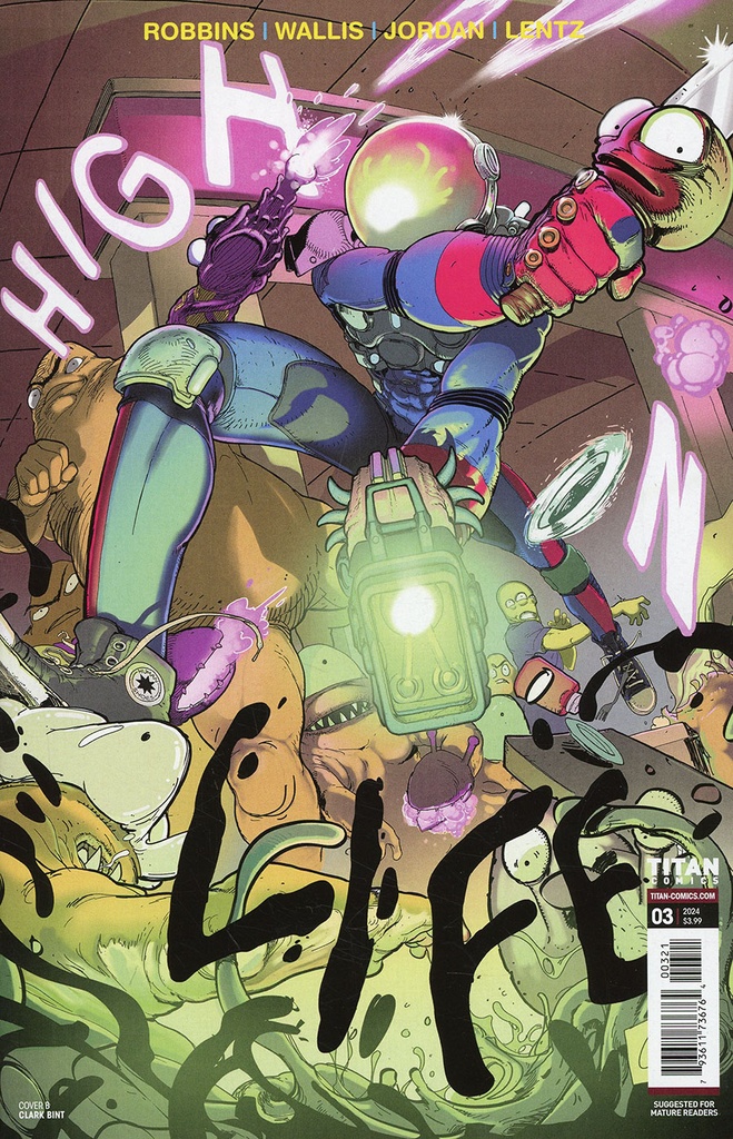 High on Life #3 of 4 (Cover B Clark Bint)
