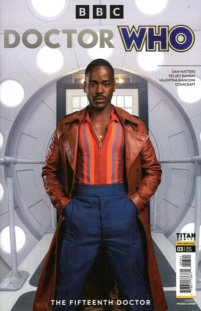 Doctor Who: The Fifteenth Doctor #3 of 4 (Cover B Photo Variant)