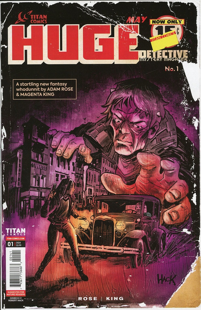 Huge Detective #1 of 5 (Cover D Robert Hack)