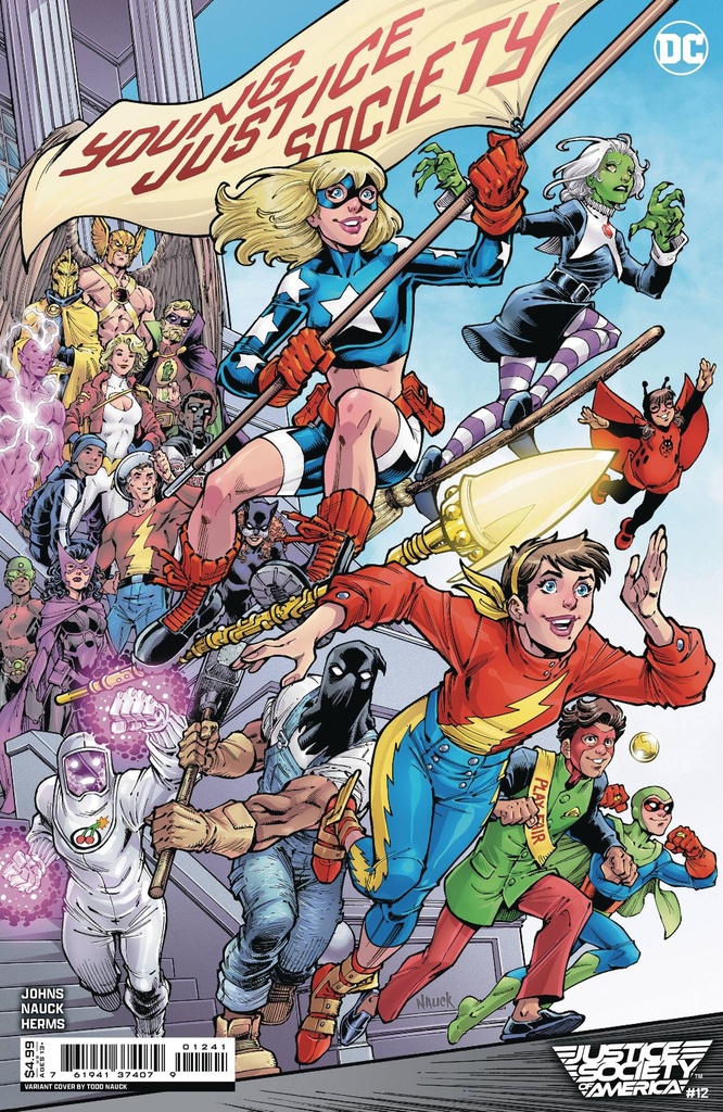 Justice Society of America #12 of 12 (Cover C Todd Nauck Card Stock Variant)