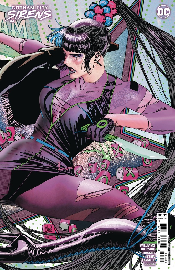 Gotham City Sirens #4 of 4 (Cover D Guillem March Connecting Card Stock Variant)