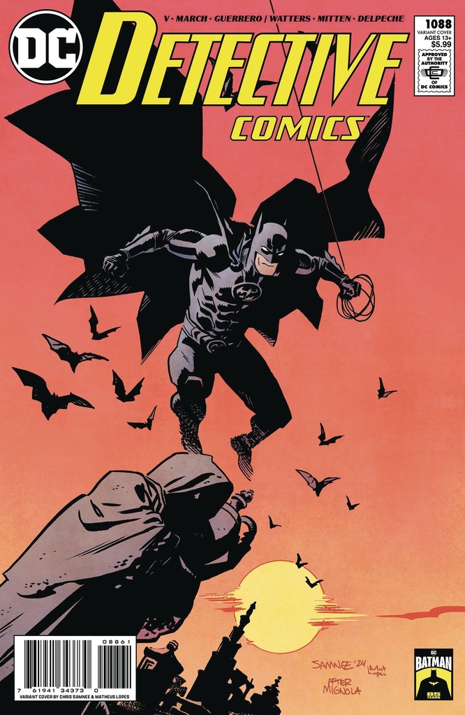 Detective Comics #1088 (Cover D Batman 85th Anniversary Card Stock Variant)