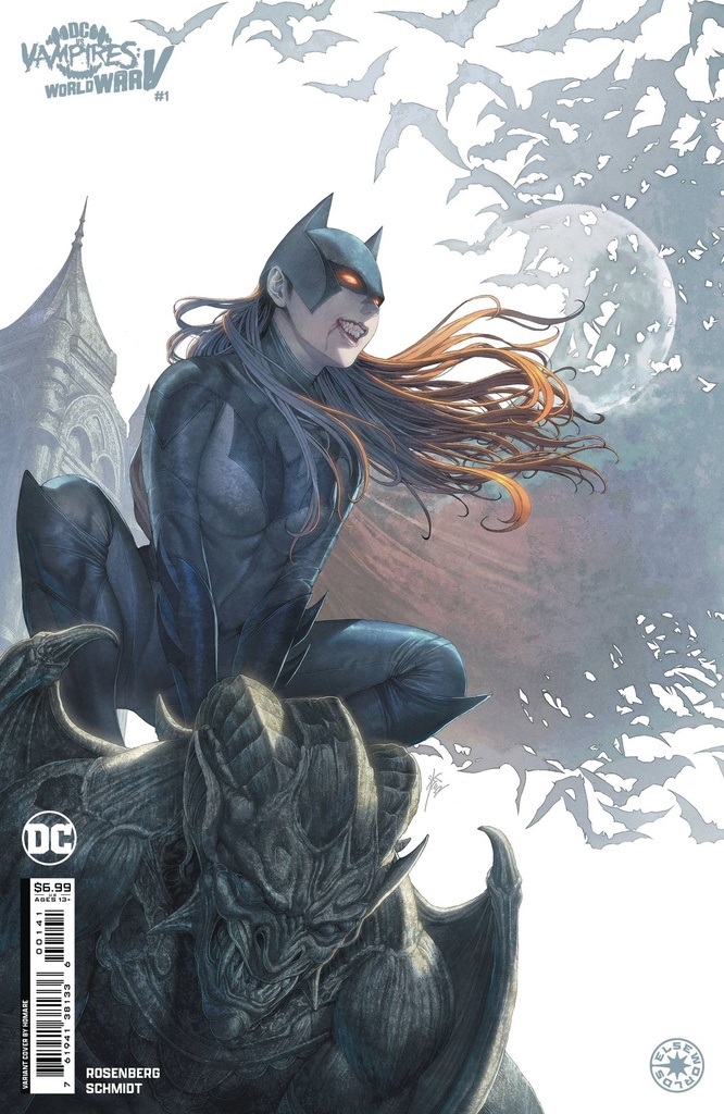 DC vs. Vampires: World War V #1 of 12 (Cover D Homare Foil Variant)