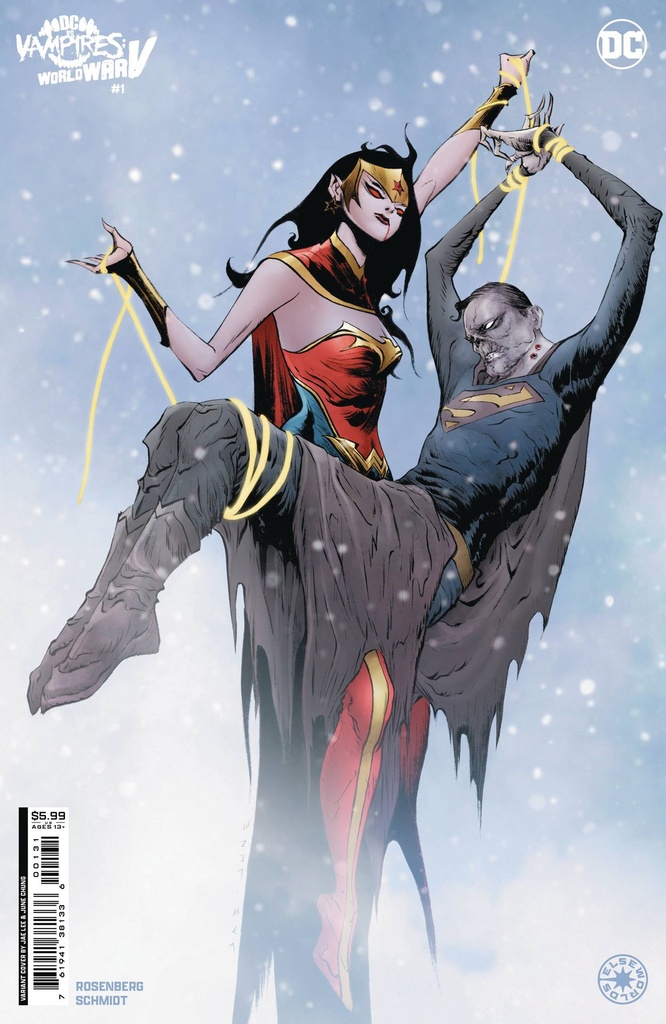 DC vs. Vampires: World War V #1 of 12 (Cover C Jae Lee Card Stock Variant)