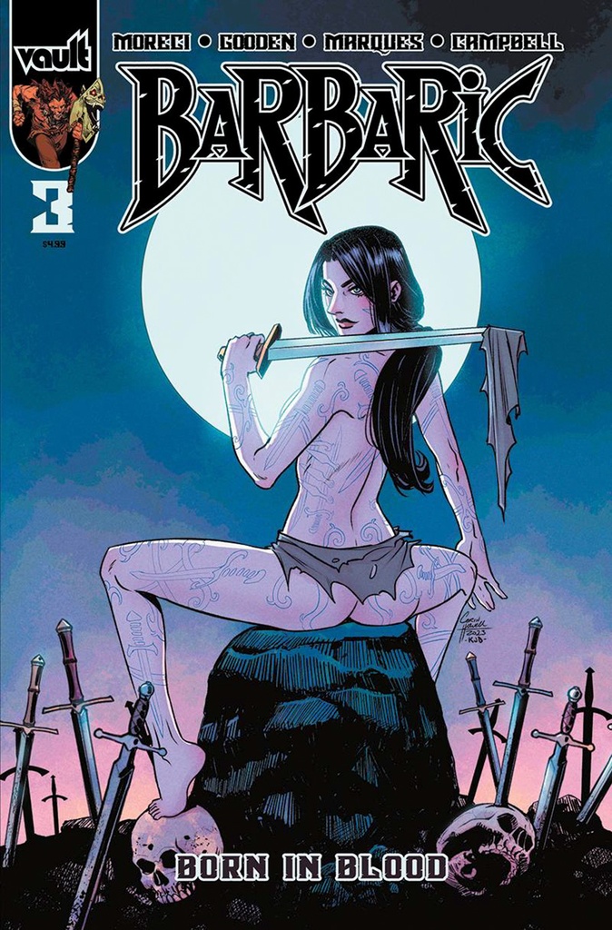 Barbaric: Born in Blood #3 (Cover B Corin Howell Premium Variant)