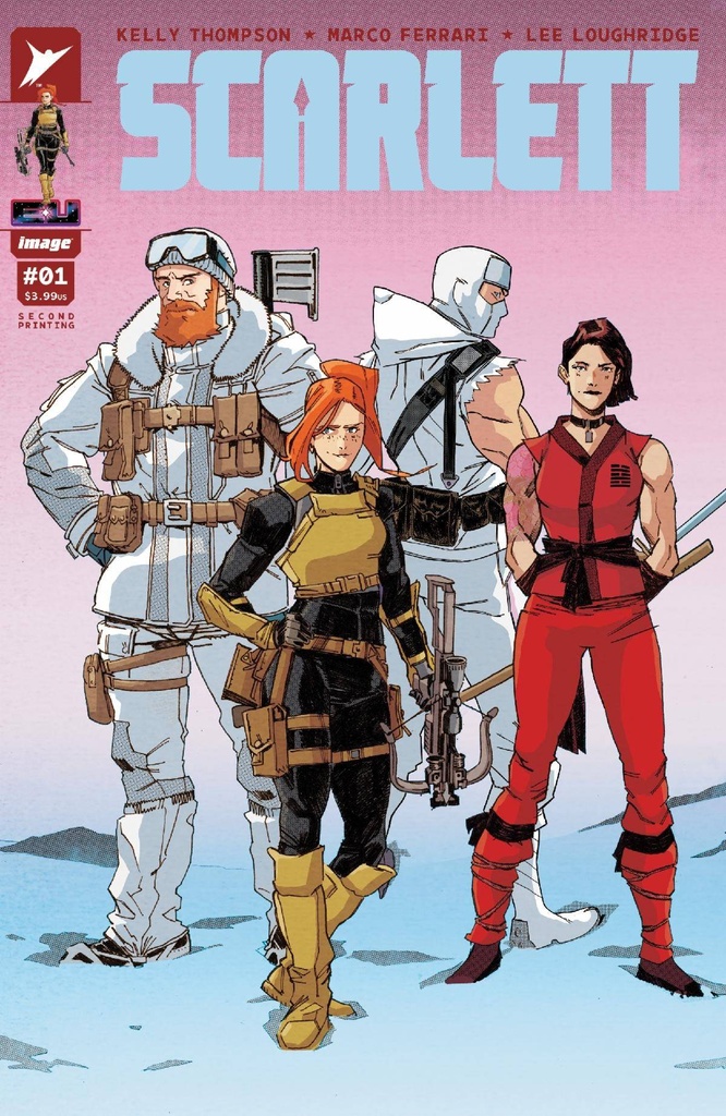 Scarlett #1 of 5 (2nd Printing Cover C Marco Ferrari & Lee Loughridge)