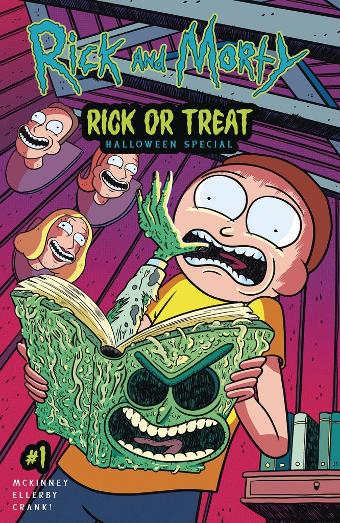 Rick and Morty: Horrickfic Halloween Special #1 (Cover A Marc Ellerby)