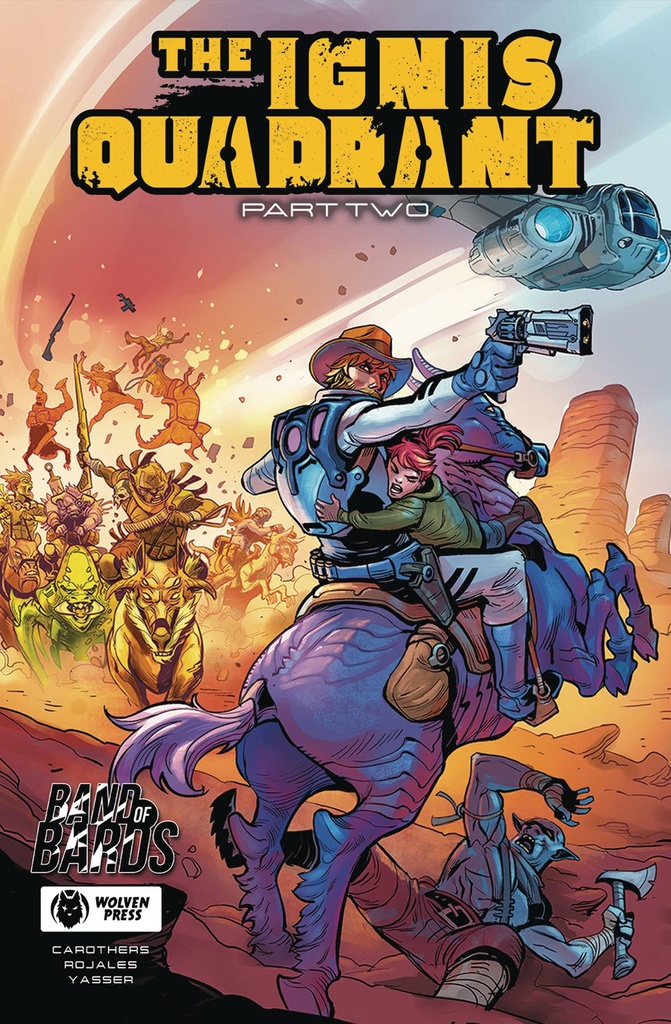 The Ignis Quadrant #2 of 3 (Double Issue Cover B Jezreel Rojales)