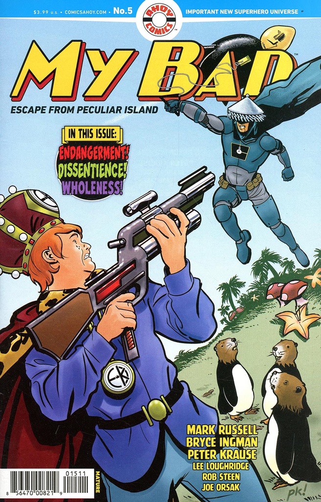 My Bad: Escape from Peculiar Island #5 (Cover A Peter Krause)
