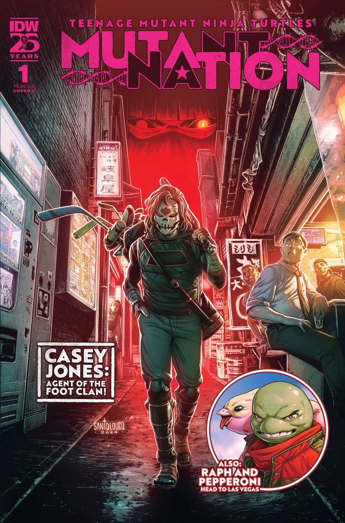 Teenage Mutant Ninja Turtles: Mutant Nation #1 (Cover C Mateus Santolouco)