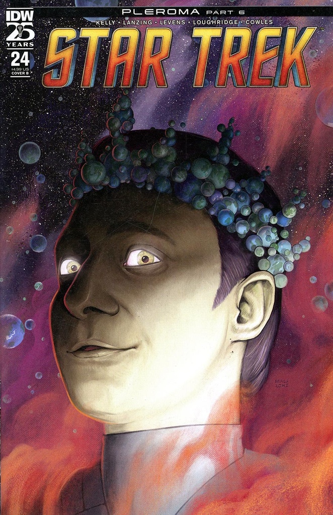 Star Trek #24 (Cover B Malachi Ward)