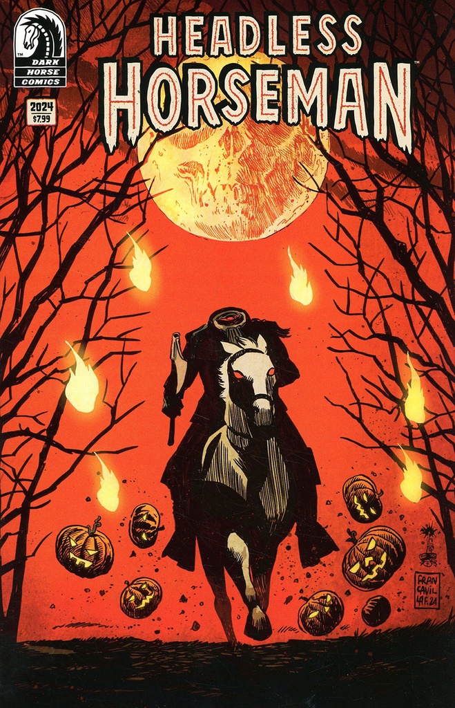 Headless Horseman Halloween Annual 2024 #1 (Cover B Francesco Francavilla)