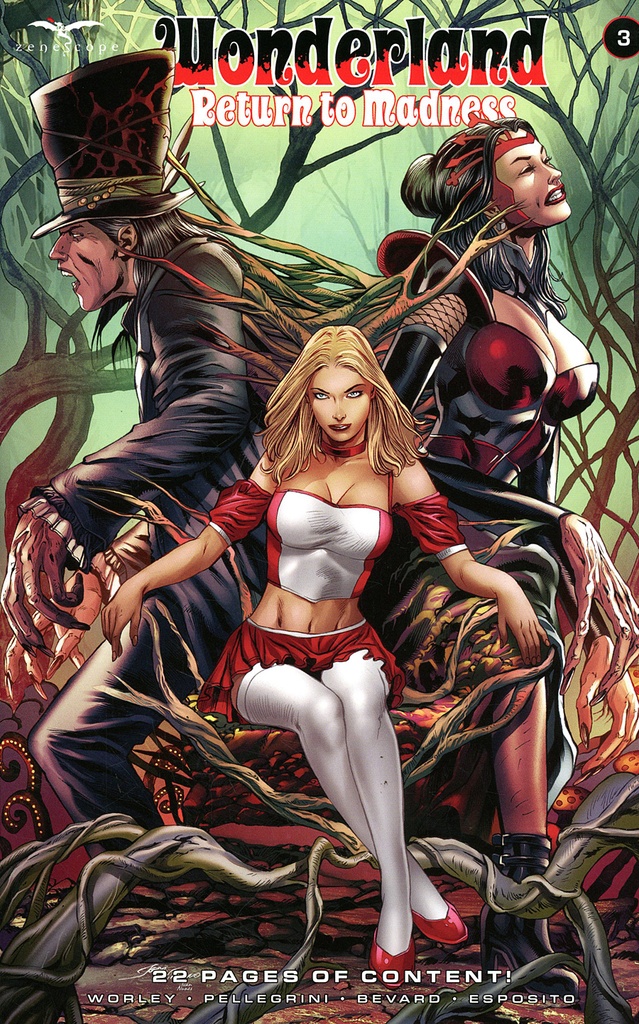 Wonderland: Return to Madness #3 of 3 (Cover A Igor Vitorino)