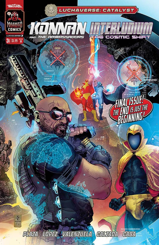 Luchaverse: Catalyst #3 of 3 (Cover B Leo Colapietro Connecting Variant)