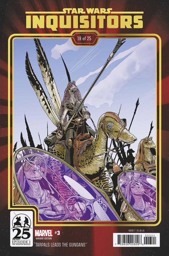 Star Wars: Inquisitors #3 of 4 (Chris Sprouse Phantom Menace 25th Anniversary Variant)