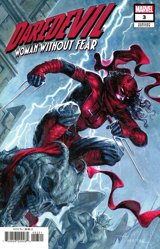 Daredevil: Woman Without Fear #3 (Davide Paratore Variant)