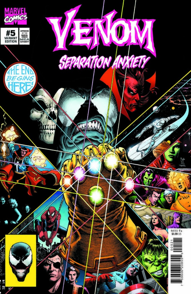 Venom: Separation Anxiety #5 of 5 (Paulo Siqueira Homage Variant)