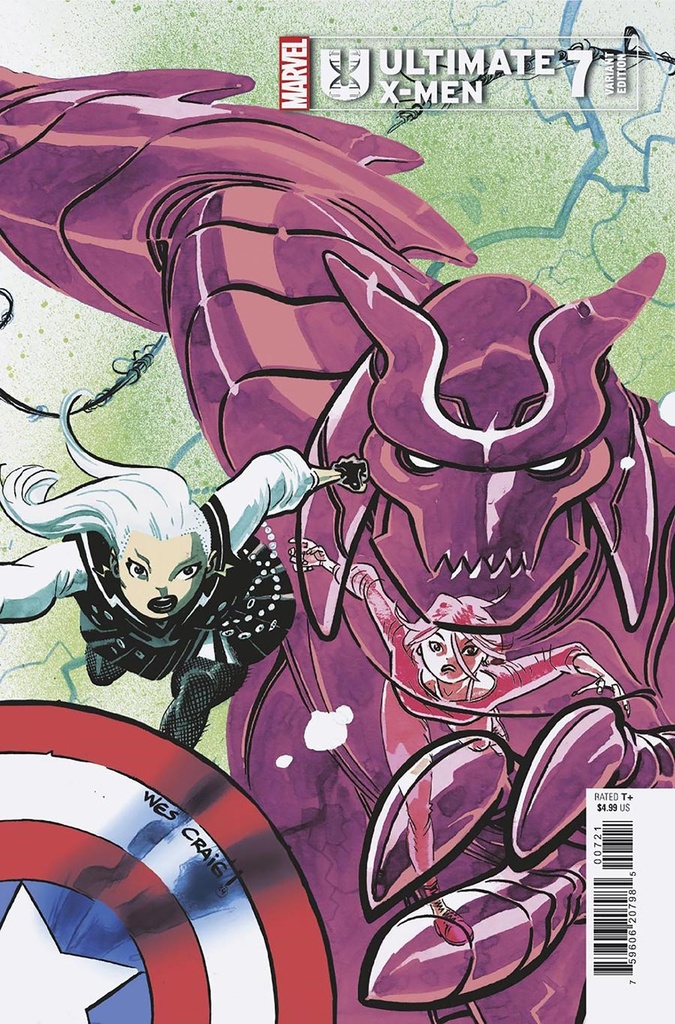 Ultimate X-Men #7 (Wes Craig Connecting Variant)