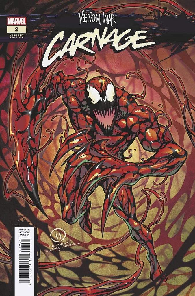 Venom War: Carnage #2 of 3 (Joey Vazquez Variant)