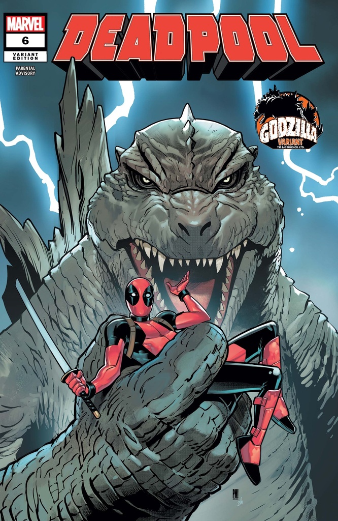 Deadpool #6 (Paco Medina Godzilla Variant)