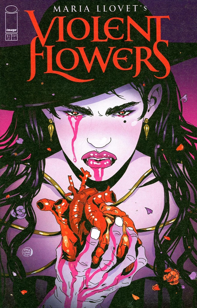 Maria Llovet's Violent Flowers #1 of 4 (Cover C Maria Llovet)
