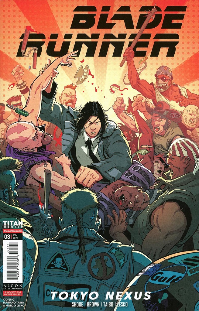Blade Runner: Tokyo Nexus #3 of 4 (Cover C Mariano Taibo)