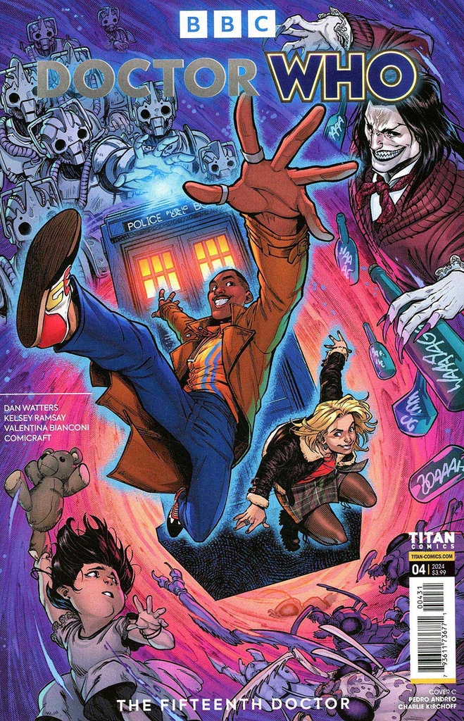 Doctor Who: The Fifteenth Doctor #4 of 4 (Cover C Pedro RM Andreo)