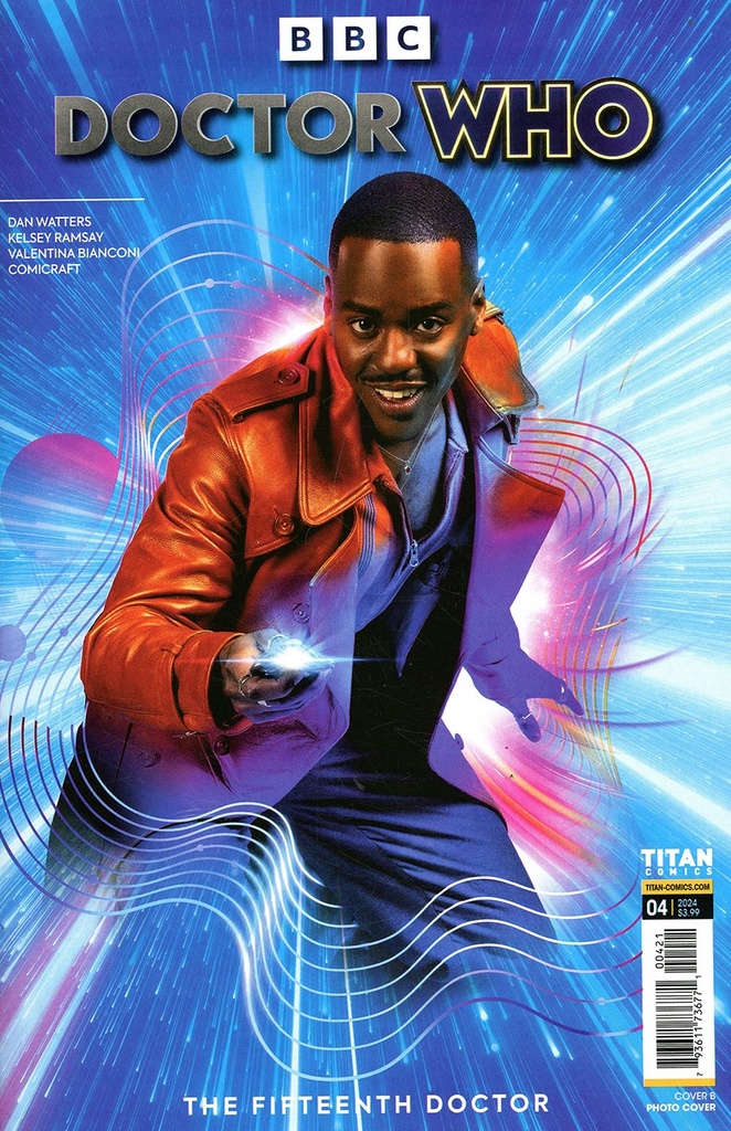 Doctor Who: The Fifteenth Doctor #4 of 4 (Cover B Photo Variant)