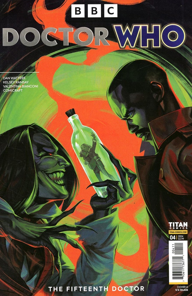 Doctor Who: The Fifteenth Doctor #4 of 4 (Cover A VV Glass)