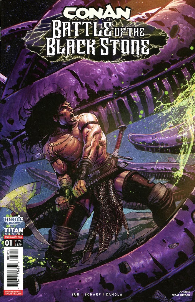 Conan the Barbarian: Battle of the Black Stone #1 (Cover B Sedat Oezgen)