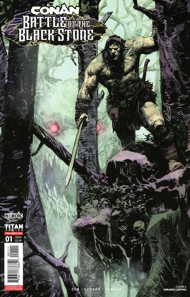 Conan the Barbarian: Battle of the Black Stone #1 (Cover A Gerardo Zaffino)