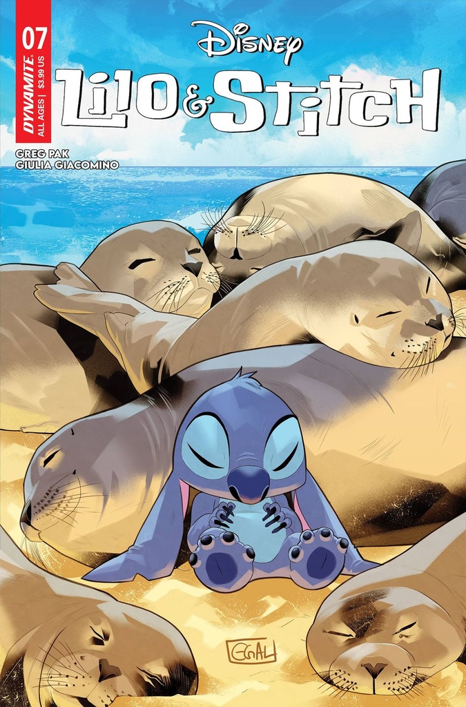 Lilo & Stitch #7 (Cover C Edwin Galmon)
