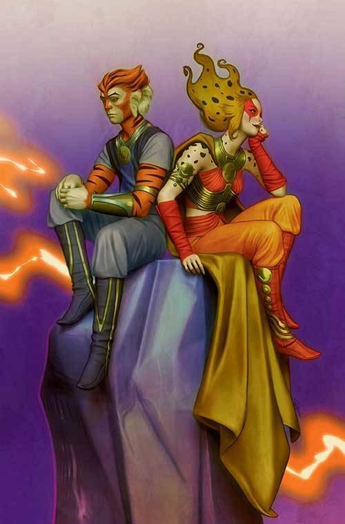 Thundercats: Cheetara #3 (Cover F Rebeca Puebla Metal Premium Variant)
