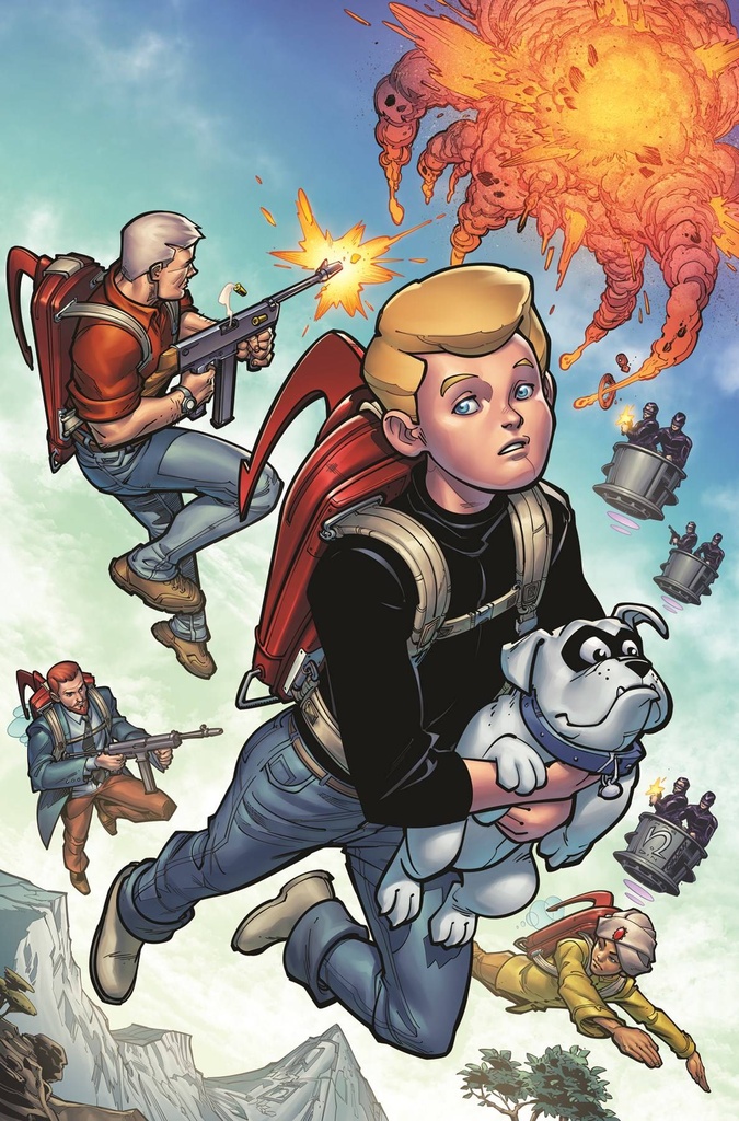 Jonny Quest #2 (Cover E Chad Hardin Metal Premium Variant)