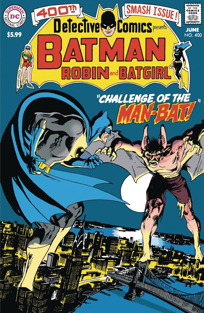 Detective Comics #400 (Facsimile Edition Cover B Neal Adams Foil Variant)