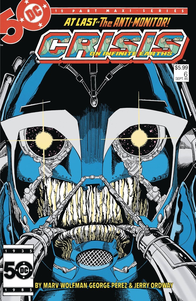 Crisis On Infinite Earths #6 (Facsimile Edition Cover B George Perez Foil Variant)