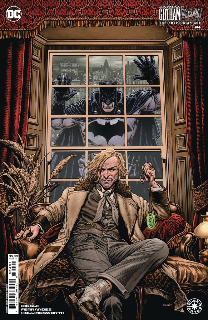 Batman: Gotham by Gaslight - The Kryptonian Age #4 of 12 (Cover C Chris Weston Card Stock Variant)
