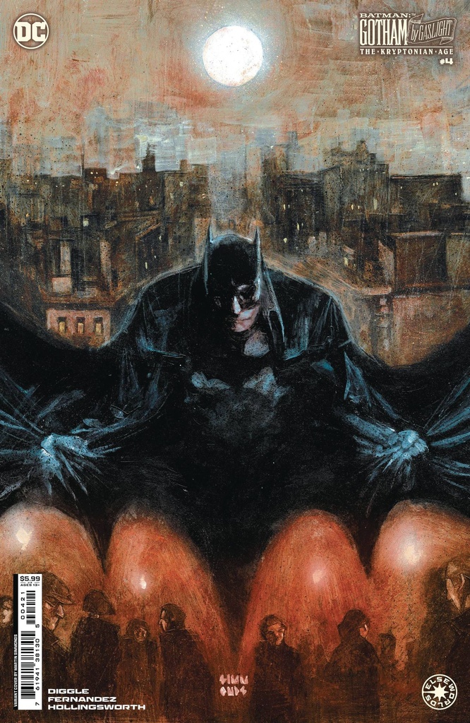 Batman: Gotham by Gaslight - The Kryptonian Age #4 of 12 (Cover B Martin Simmonds Card Stock Variant)