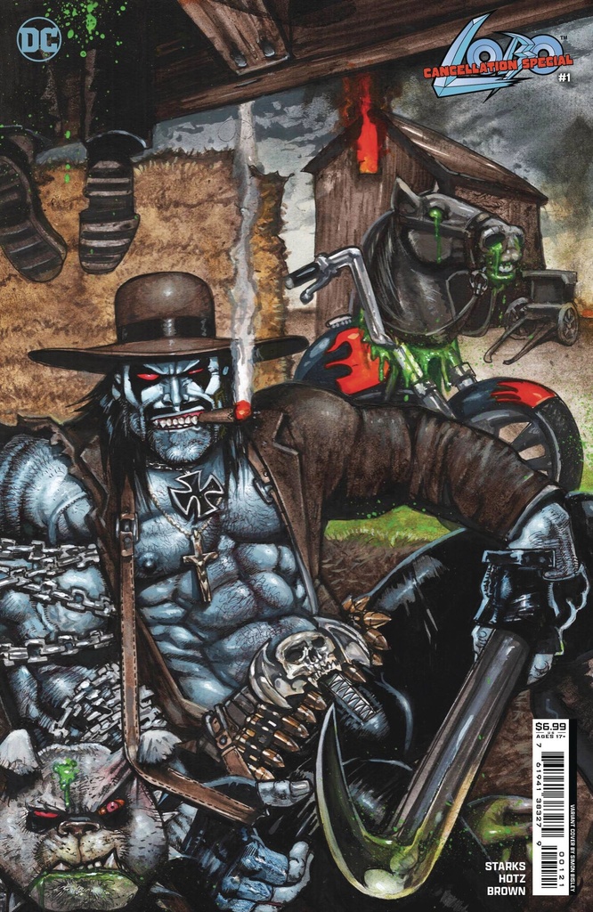Lobo Cancelation Special #1 (Cover B Simon Bisley After Dark Polybag Card Stock Variant)
