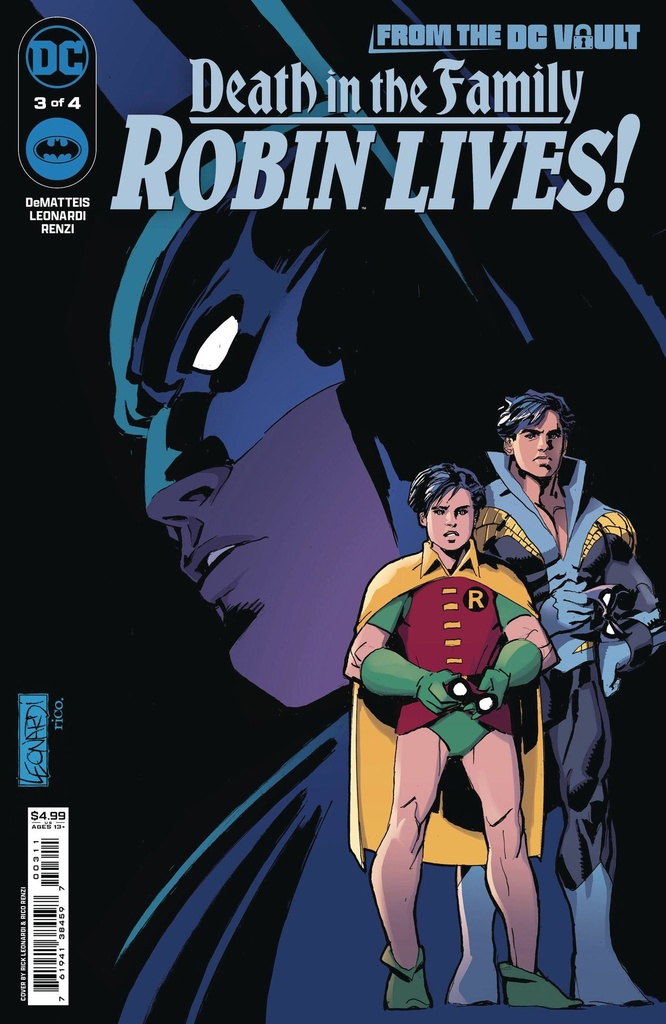 DC Vault: Death in the Family - Robin Lives #3 of 4 (Cover A Rick Leonardi)