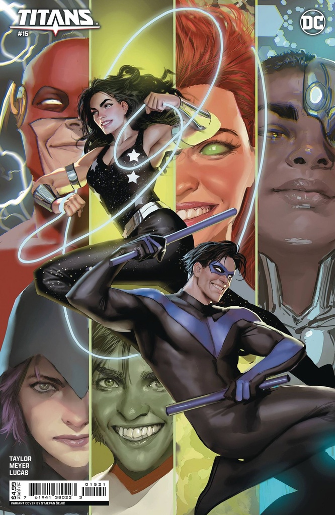Titans #15 (Cover B Stjepan Sejic Card Stock Variant)