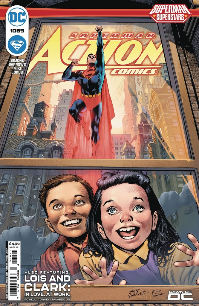 Action Comics #1069 (Cover A Eddy Barrows & Eber Ferreira)
