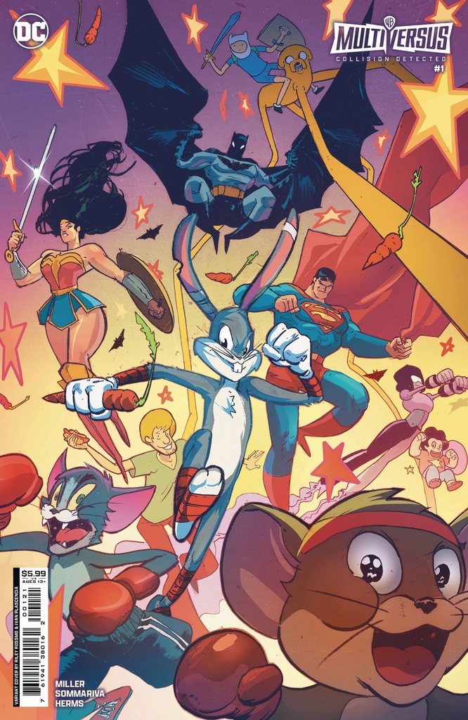 Multiversus: Collision Detected #1 of 6 (Cover C Riley Rossmo Card Stock Variant)