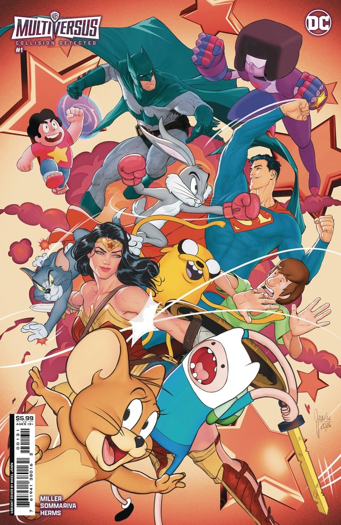 Multiversus: Collision Detected #1 of 6 (Cover B Mikel Janin Card Stock Variant)