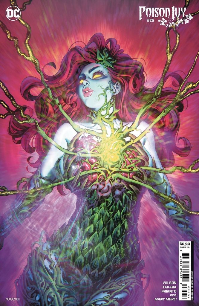 Poison Ivy #25 (Cover B Noobovich Card Stock Variant)